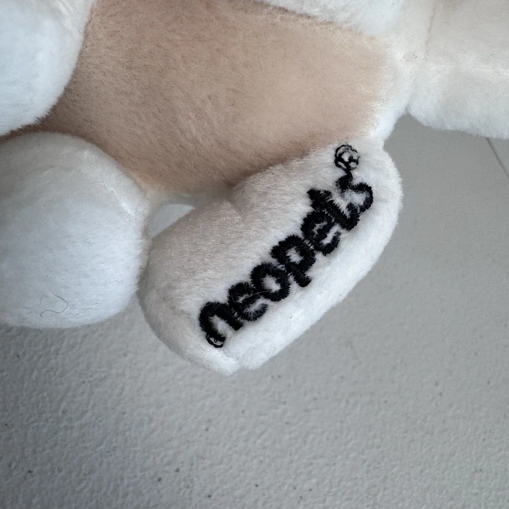 Vintage Neopets White Aisha 8.5in Plush Limited Edition Toy 2002
